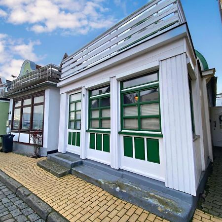 Blaue Tulpe, Balkon Mit Traumblick Lägenhet Rostock Exteriör bild